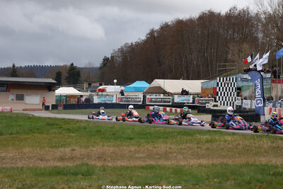 Nationale — 28/02 & 01/03/2026 : 1ère manche du Championnat du Sud 2026 à Aigues-Vives (photos Stéphane Agnus) 2026 — karting
