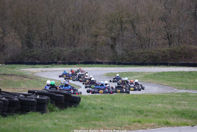 Nationale — 28/02 & 01/03/2026 : 1ère manche du Championnat du Sud 2026 à Aigues-Vives (photos Stéphane Agnus) 2026 — karting