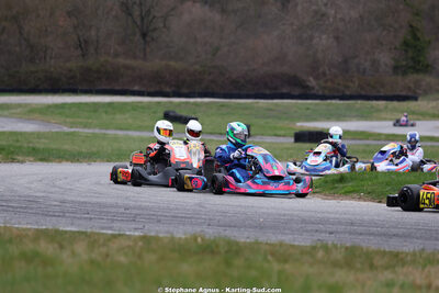 Nationale — 28/02 & 01/03/2026 : 1ère manche du Championnat du Sud 2026 à Aigues-Vives (photos Stéphane Agnus) 2026 — karting