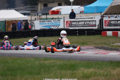 Nationale — 28/02 & 01/03/2026 : 1ère manche du Championnat du Sud 2026 à Aigues-Vives (photos Stéphane Agnus) 2026 — karting