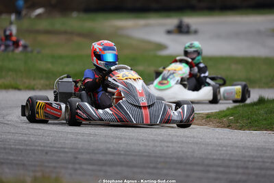 Marcel LIMOUSIN — 28/02 & 01/03/2026 : 1ère manche du Championnat du Sud 2026 à Aigues-Vives (photos Stéphane Agnus) 2026 — karting