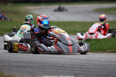Marcel LIMOUSIN — 28/02 & 01/03/2026 : 1ère manche du Championnat du Sud 2026 à Aigues-Vives (photos Stéphane Agnus) 2026 — karting