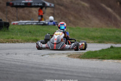 Marcel LIMOUSIN — 28/02 & 01/03/2026 : 1ère manche du Championnat du Sud 2026 à Aigues-Vives (photos Stéphane Agnus) 2026 — karting