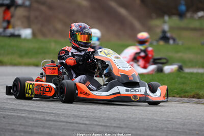Tyméo CIAMA — 28/02 & 01/03/2026 : 1ère manche du Championnat du Sud 2026 à Aigues-Vives (photos Stéphane Agnus) 2026 — karting