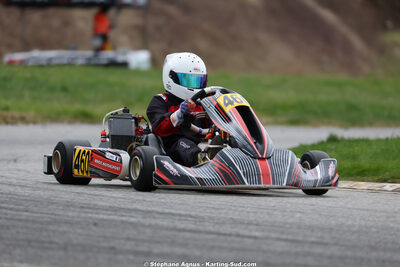 Romain LOPEZ — 28/02 & 01/03/2026 : 1ère manche du Championnat du Sud 2026 à Aigues-Vives (photos Stéphane Agnus) 2026 — karting