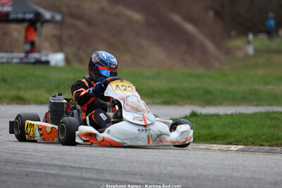 Nationale — 28/02 & 01/03/2026 : 1ère manche du Championnat du Sud 2026 à Aigues-Vives (photos Stéphane Agnus) 2026 — karting