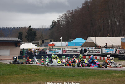 Sénior — 28/02 & 01/03/2026 : 1ère manche du Championnat du Sud 2026 à Aigues-Vives (photos Stéphane Agnus) 2026 — karting