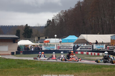Sénior — 28/02 & 01/03/2026 : 1ère manche du Championnat du Sud 2026 à Aigues-Vives (photos Stéphane Agnus) 2026 — karting