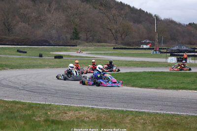 Sénior — 28/02 & 01/03/2026 : 1ère manche du Championnat du Sud 2026 à Aigues-Vives (photos Stéphane Agnus) 2026 — karting