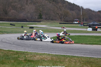 Sénior — 28/02 & 01/03/2026 : 1ère manche du Championnat du Sud 2026 à Aigues-Vives (photos Stéphane Agnus) 2026 — karting