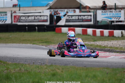 Elisa BIGNERES — 28/02 & 01/03/2026 : 1ère manche du Championnat du Sud 2026 à Aigues-Vives (photos Stéphane Agnus) 2026 — karting