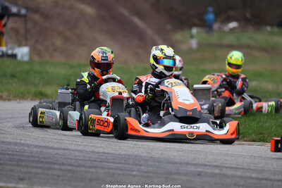 Steven SERVANT — 28/02 & 01/03/2026 : 1ère manche du Championnat du Sud 2026 à Aigues-Vives (photos Stéphane Agnus) 2026 — karting