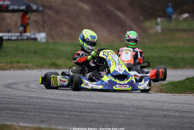 Axel BOYER — 28/02 & 01/03/2026 : 1ère manche du Championnat du Sud 2026 à Aigues-Vives (photos Stéphane Agnus) 2026 — karting