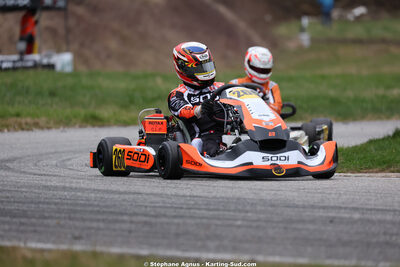 Maxime GELEY — 28/02 & 01/03/2026 : 1ère manche du Championnat du Sud 2026 à Aigues-Vives (photos Stéphane Agnus) 2026 — karting
