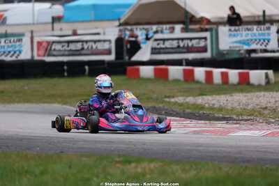 Elisa BIGNERES — 28/02 & 01/03/2026 : 1ère manche du Championnat du Sud 2026 à Aigues-Vives (photos Stéphane Agnus) 2026 — karting