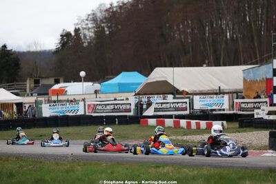 Mini 60 — 28/02 & 01/03/2026 : 1ère manche du Championnat du Sud 2026 à Aigues-Vives (photos Stéphane Agnus) 2026 — karting