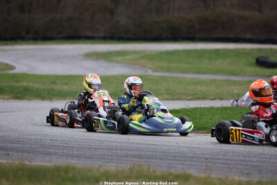 Mini 60 — 28/02 & 01/03/2026 : 1ère manche du Championnat du Sud 2026 à Aigues-Vives (photos Stéphane Agnus) 2026 — karting