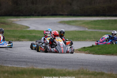 Romeo POINSOT — 28/02 & 01/03/2026 : 1ère manche du Championnat du Sud 2026 à Aigues-Vives (photos Stéphane Agnus) 2026 — karting