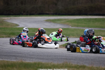 Soen LAFILLE — 28/02 & 01/03/2026 : 1ère manche du Championnat du Sud 2026 à Aigues-Vives (photos Stéphane Agnus) 2026 — karting