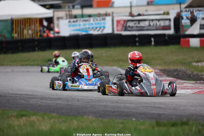 Romeo POINSOT — 28/02 & 01/03/2026 : 1ère manche du Championnat du Sud 2026 à Aigues-Vives (photos Stéphane Agnus) 2026 — karting