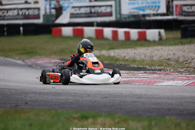 Soen LAFILLE — 28/02 & 01/03/2026 : 1ère manche du Championnat du Sud 2026 à Aigues-Vives (photos Stéphane Agnus) 2026 — karting