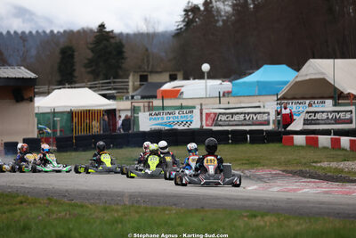 Julien BORSATO — 28/02 & 01/03/2026 : 1ère manche du Championnat du Sud 2026 à Aigues-Vives (photos Stéphane Agnus) 2026 — karting