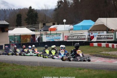 Julien BORSATO — 28/02 & 01/03/2026 : 1ère manche du Championnat du Sud 2026 à Aigues-Vives (photos Stéphane Agnus) 2026 — karting