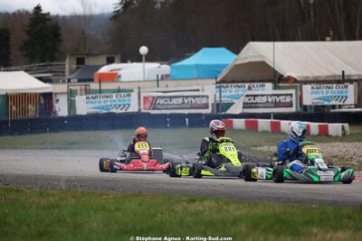 KFS — 28/02 & 01/03/2026 : 1ère manche du Championnat du Sud 2026 à Aigues-Vives (photos Stéphane Agnus) 2026 — karting
