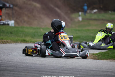 Julien BORSATO — 28/02 & 01/03/2026 : 1ère manche du Championnat du Sud 2026 à Aigues-Vives (photos Stéphane Agnus) 2026 — karting