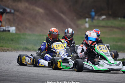 Thomas SUZANNE — 28/02 & 01/03/2026 : 1ère manche du Championnat du Sud 2026 à Aigues-Vives (photos Stéphane Agnus) 2026 — karting