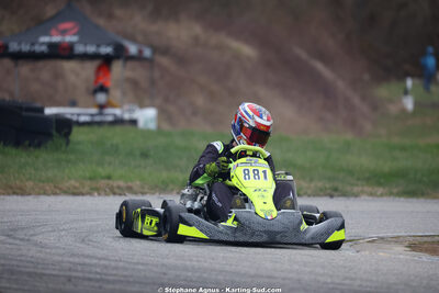 Gwenael ROSSIGNOL — 28/02 & 01/03/2026 : 1ère manche du Championnat du Sud 2026 à Aigues-Vives (photos Stéphane Agnus) 2026 — karting