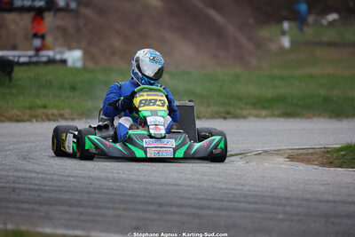 Laurent ALESSI — 28/02 & 01/03/2026 : 1ère manche du Championnat du Sud 2026 à Aigues-Vives (photos Stéphane Agnus) 2026 — karting