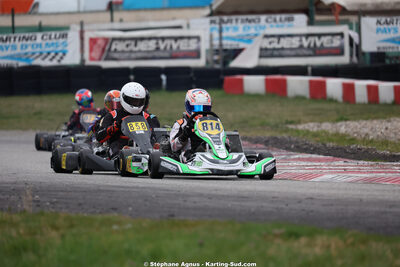 Garry FORTIER — 28/02 & 01/03/2026 : 1ère manche du Championnat du Sud 2026 à Aigues-Vives (photos Stéphane Agnus) 2026 — karting