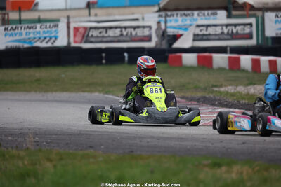 Gwenael ROSSIGNOL — 28/02 & 01/03/2026 : 1ère manche du Championnat du Sud 2026 à Aigues-Vives (photos Stéphane Agnus) 2026 — karting