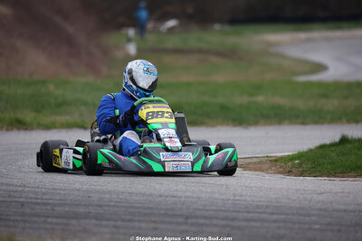 Laurent ALESSI — 28/02 & 01/03/2026 : 1ère manche du Championnat du Sud 2026 à Aigues-Vives (photos Stéphane Agnus) 2026 — karting