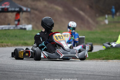 Julien BORSATO — 28/02 & 01/03/2026 : 1ère manche du Championnat du Sud 2026 à Aigues-Vives (photos Stéphane Agnus) 2026 — karting