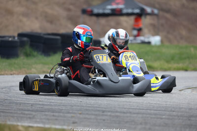 Mathieu FOURNIL — 28/02 & 01/03/2026 : 1ère manche du Championnat du Sud 2026 à Aigues-Vives (photos Stéphane Agnus) 2026 — karting