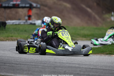 Guillaume RIGAL — 28/02 & 01/03/2026 : 1ère manche du Championnat du Sud 2026 à Aigues-Vives (photos Stéphane Agnus) 2026 — karting