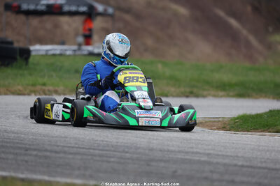 Laurent ALESSI — 28/02 & 01/03/2026 : 1ère manche du Championnat du Sud 2026 à Aigues-Vives (photos Stéphane Agnus) 2026 — karting
