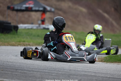 Julien BORSATO — 28/02 & 01/03/2026 : 1ère manche du Championnat du Sud 2026 à Aigues-Vives (photos Stéphane Agnus) 2026 — karting