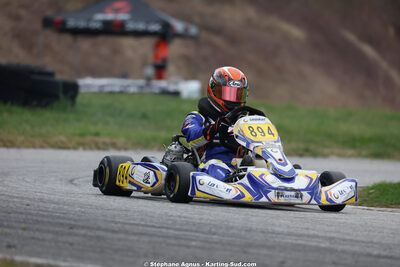 Thomas SUZANNE — 28/02 & 01/03/2026 : 1ère manche du Championnat du Sud 2026 à Aigues-Vives (photos Stéphane Agnus) 2026 — karting