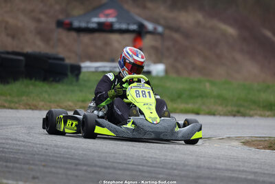 Gwenael ROSSIGNOL — 28/02 & 01/03/2026 : 1ère manche du Championnat du Sud 2026 à Aigues-Vives (photos Stéphane Agnus) 2026 — karting