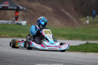 Frédéric HERICHER — 28/02 & 01/03/2026 : 1ère manche du Championnat du Sud 2026 à Aigues-Vives (photos Stéphane Agnus) 2026 — karting
