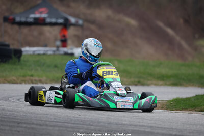 Laurent ALESSI — 28/02 & 01/03/2026 : 1ère manche du Championnat du Sud 2026 à Aigues-Vives (photos Stéphane Agnus) 2026 — karting