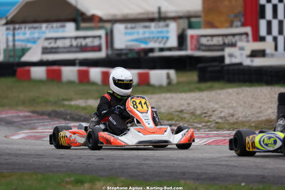 Adrien ABRIC — 28/02 & 01/03/2026 : 1ère manche du Championnat du Sud 2026 à Aigues-Vives (photos Stéphane Agnus) 2026 — karting