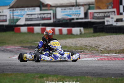 Thomas SUZANNE — 28/02 & 01/03/2026 : 1ère manche du Championnat du Sud 2026 à Aigues-Vives (photos Stéphane Agnus) 2026 — karting