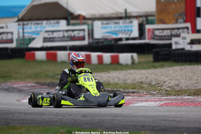 Gwenael ROSSIGNOL — 28/02 & 01/03/2026 : 1ère manche du Championnat du Sud 2026 à Aigues-Vives (photos Stéphane Agnus) 2026 — karting