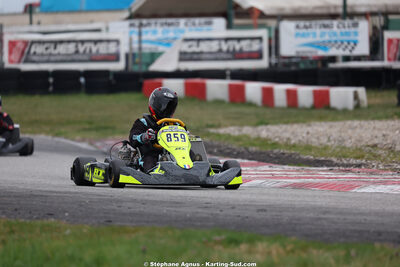 Virgile WATTERLOS — 28/02 & 01/03/2026 : 1ère manche du Championnat du Sud 2026 à Aigues-Vives (photos Stéphane Agnus) 2026 — karting