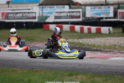 Killian OLIVIERI — 28/02 & 01/03/2026 : 1ère manche du Championnat du Sud 2026 à Aigues-Vives (photos Stéphane Agnus) 2026 — karting