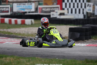 Gwenael ROSSIGNOL — 28/02 & 01/03/2026 : 1ère manche du Championnat du Sud 2026 à Aigues-Vives (photos Stéphane Agnus) 2026 — karting